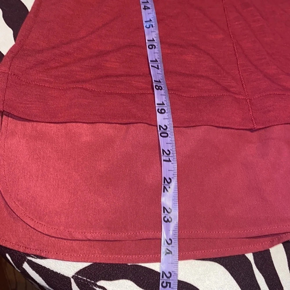 J Crew burgundy  tank top Sz XXS - Picture 8 of 11